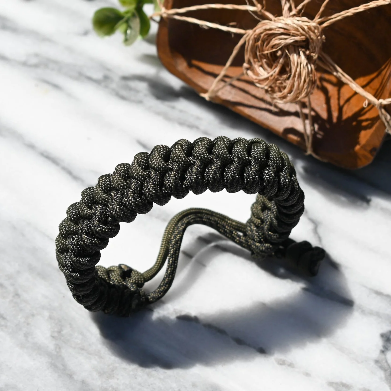 Two color 2025 snake knot bracelet